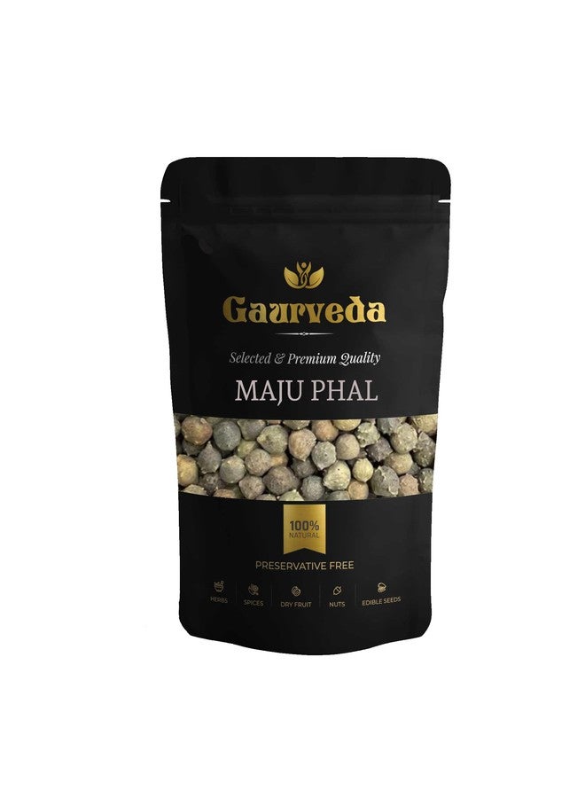 Gaurveda Majuphal - Manjakani - Quercus Infectoria Oliv - Dyer's Oak - Gall Nuts - Pure & Natural (100 Grams) - Image 1